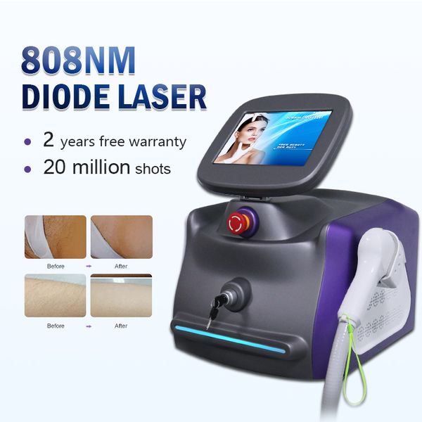 

in store usa 808nm 755nm 1064nm diode laser epilation device all skin type suitable portable hair removal laser beauty machine, Black