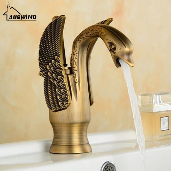 

2021 new former mixer of water and cold kitchen faucet bronze gold deck bowl mouted ironing sets from bathroom decoration y8yi