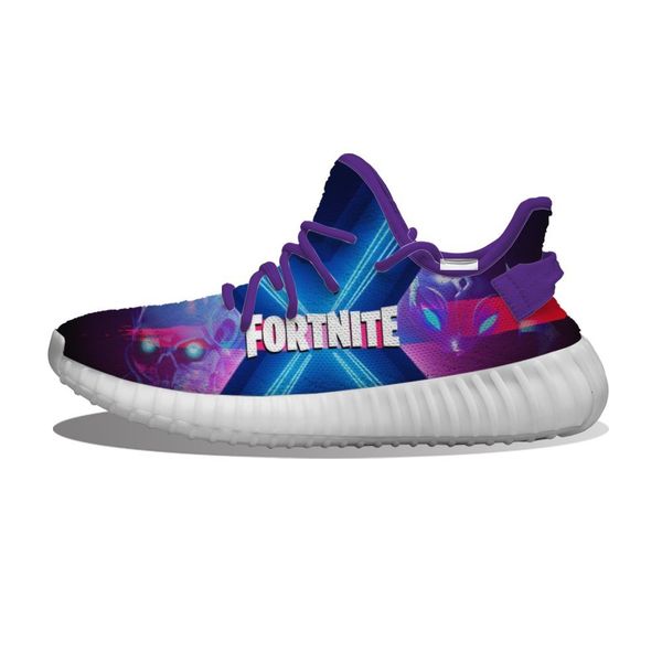 

diy custom fortnite game running shoes mesh printed mens womens trainers outdoor sports sneakers