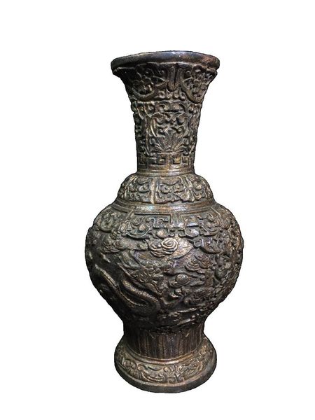 

vases laojunlu qianlong period imitation antique bronze masterpiece collection of solitary chinese traditional style jewelry