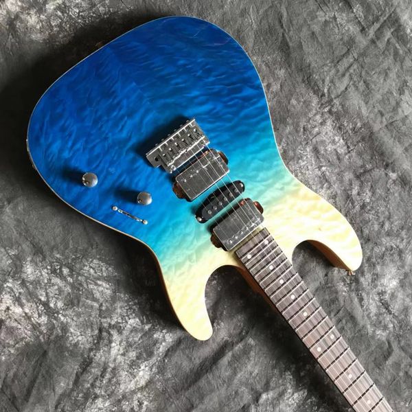 

custom grand flamed maple electric guitar in kinds color