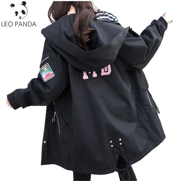 

women's trench coats winter women big size ladies long sleeve thicken warm zipper hooded parka casual female fur coat c 790, Tan;black