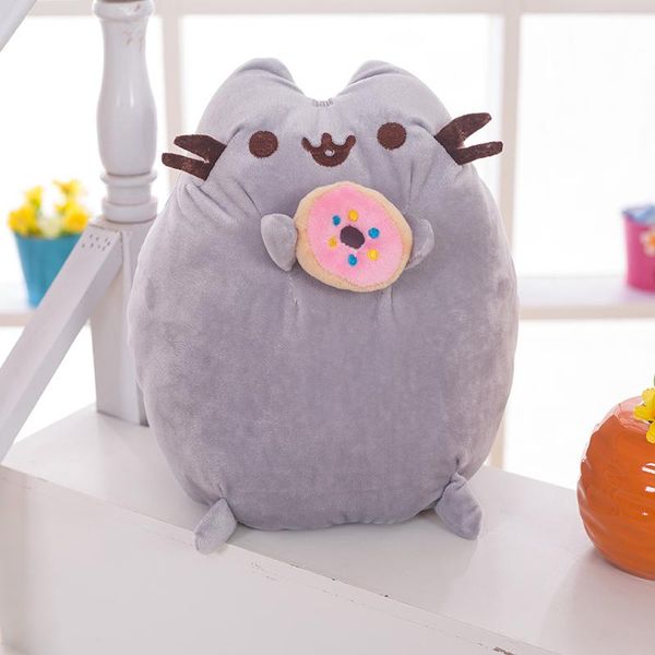

pillow 1pcs 25cm cute animal soft cookie cat plush toys stuffed doll birthday presents for children kids bedroom