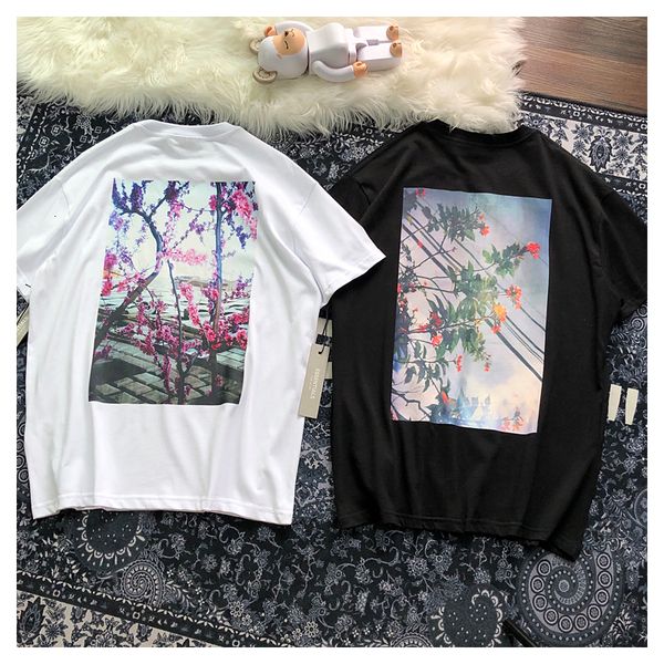 

2021 new boxy fg tee t shirt men wome casual digital direct injection printing t-shirts o-neck tees c1ft, White;black