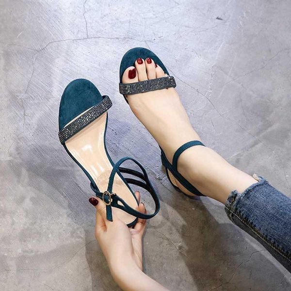 

dress shoes beige black high heel sandals buckle thin summer fashion open toe zapatos mujer