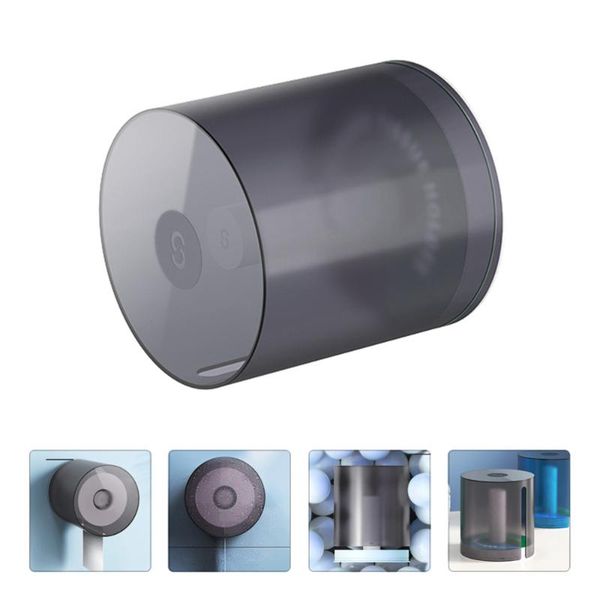 

tissue boxes & napkins 1pc roll holder punch storage box for bathroom