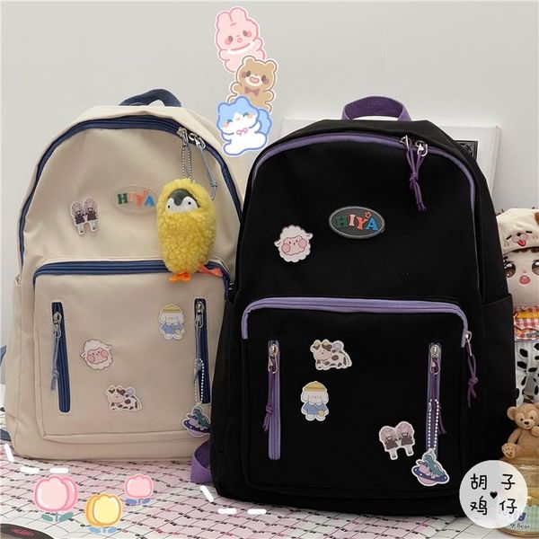 

backpack yj149 japanese harajuku vintage girl hong kong style school bag large capacity