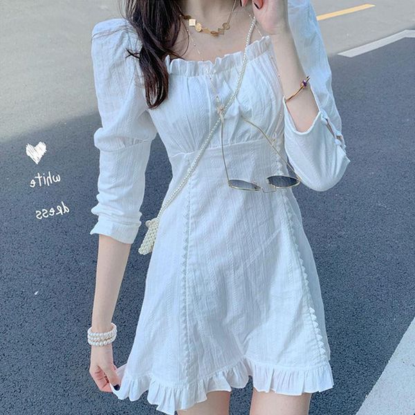 

casual dresses 2021 spring summer autumn woman lady fashion women dress female party mini, Black;gray