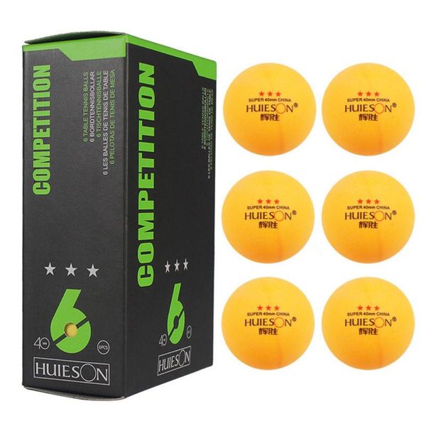

table tennis balls 6 stars/box 3 stars 40mm olympic quality professional ball