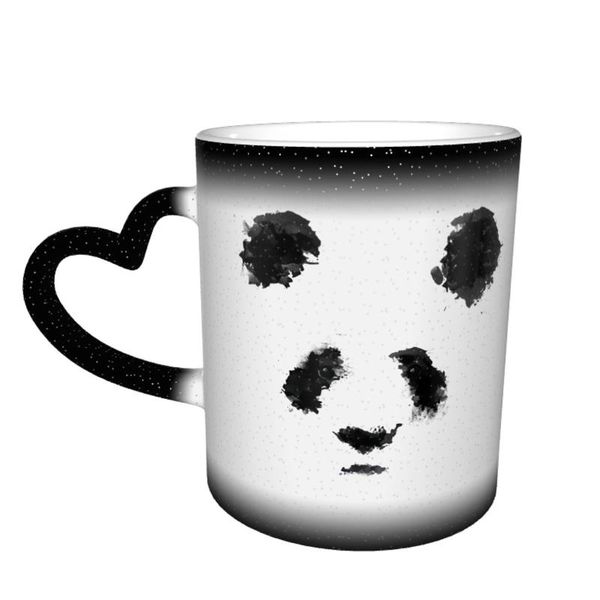 

mugs panda mug color changing creative stylish pottery chocolate cups
