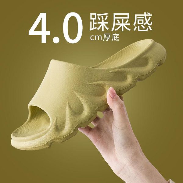 

slippers shoes women sandals men's summer outdoor sandalias mujer, Black