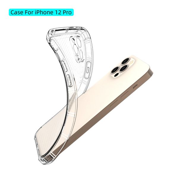 

transparent phone case for iphone 12 mini 12 11 pro max xs xr xs max 6 7 8 plus soft tpu protective cover