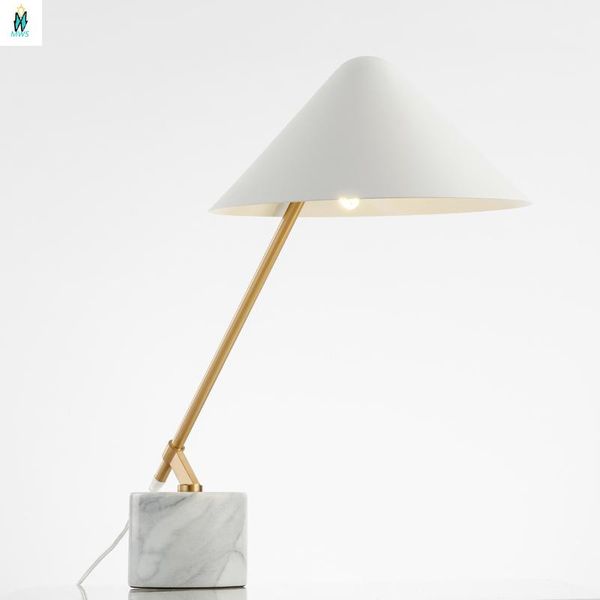 

table lamps nordic lvory white lamp modern minimalist marble base e27 light for living room bedroom study bedside decor led desk