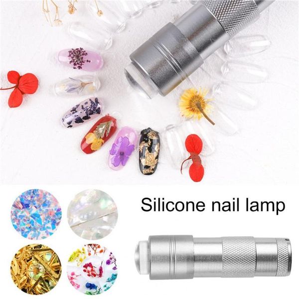 

nail art kits light universal portable silicone seal lamp for girl