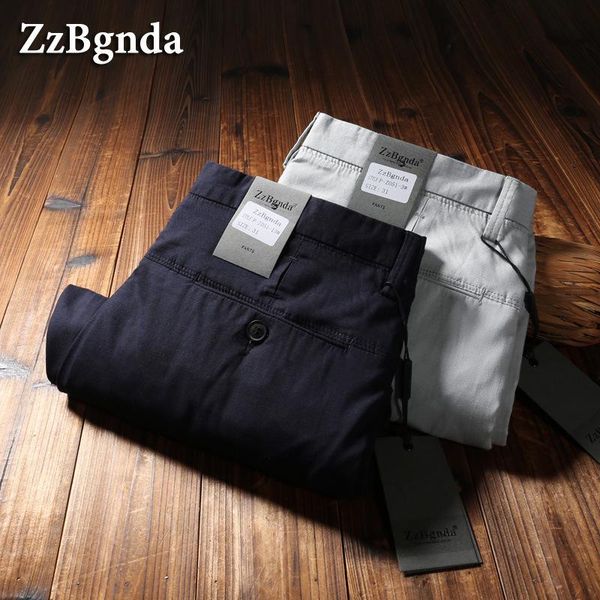 

men's pants z series summer thin tencel linen ultra breathable ice straight loose casual, Black