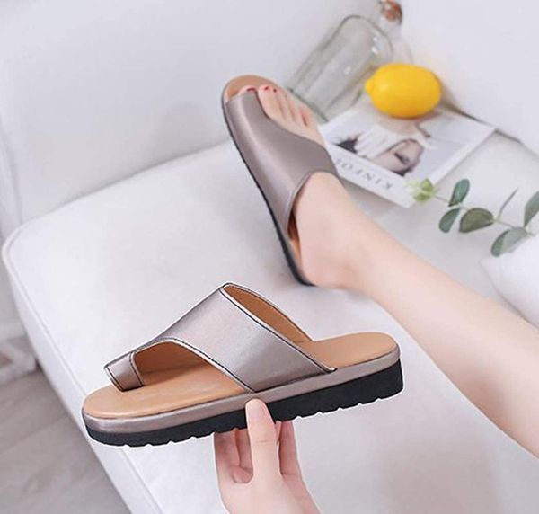 

sandals slipper women shoes 2021 summer orthopedic, Black