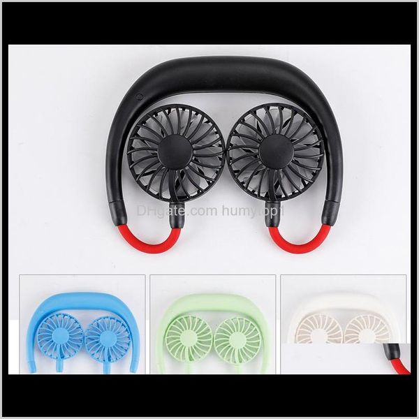 

portable fan hand personal mini fan usb rechargeable neck fan 360 degree adjustment head hanging neck fans for travel outdoor ogvn7 zb4lh