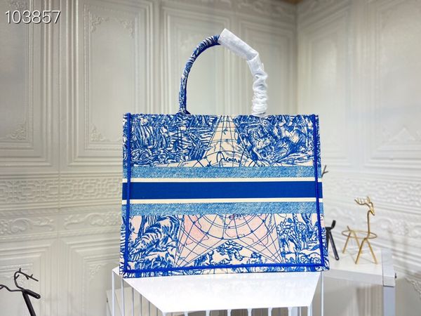 

2022 new shoulder bag canvas fashion large capacity portable tote 1286
