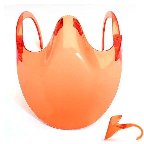 

sunglasses faceshield anti fog anti-spray face visors mouth and nose pc lens for men women, White;black