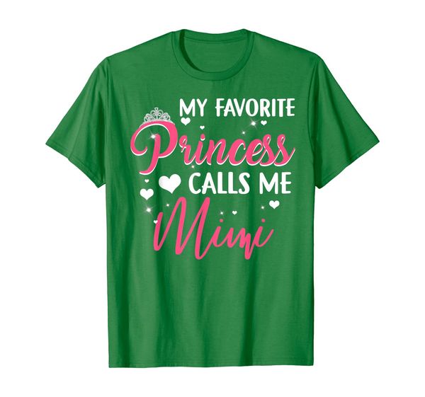 

my favorite princess calls me mimi t-shirt, White;black