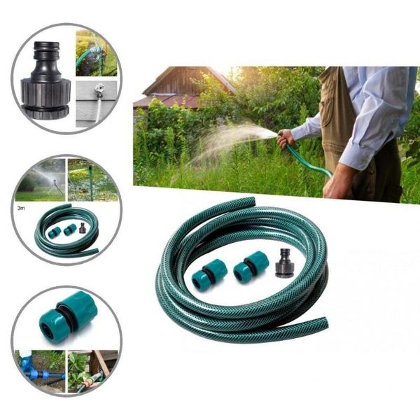 

watering equipments 1 set garden pipe eco-friendly smooth anti-slip portable corrosion resistant hose tube