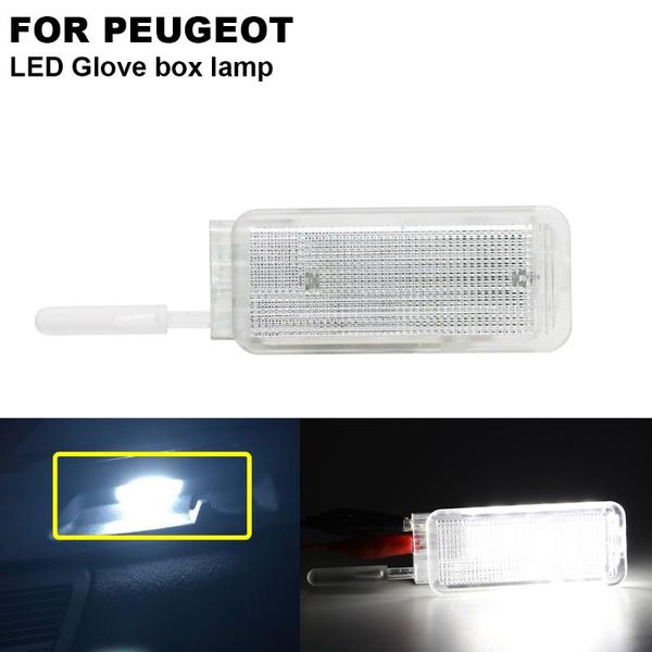 

1x12v trunk interior light led glove box lamp for 1007 206 207 306 307 308 3008 406 407 5008 607 806 807 rcz expert