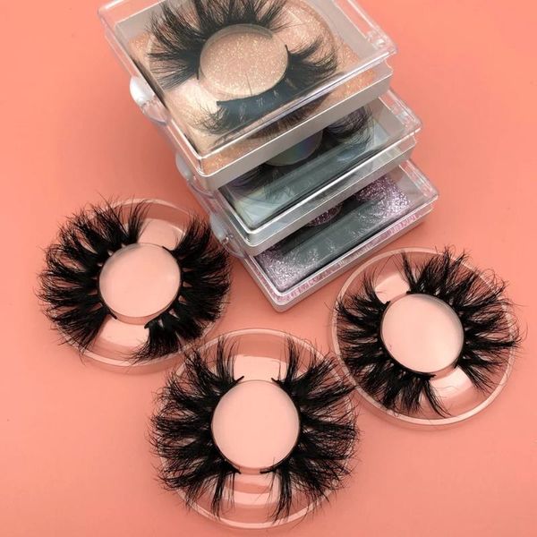 

false eyelashes wholesale 15 pairs mink eyelash extension accessories fake lashes makeup custom packaging box for beauty salon