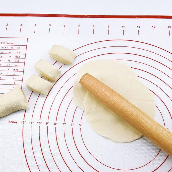 

rolling pins & pastry boards silicone baking sheet dough cakes bakeware liner pad mat oven pasta fiberglass