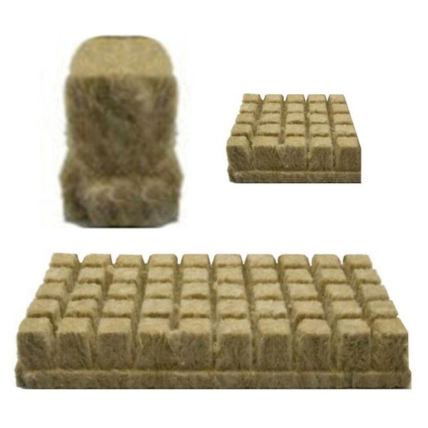 

planters & pots pcs 252540mm soilless cultivation seed growth culture rock wool cubes compress base ventilative hydroponic garden