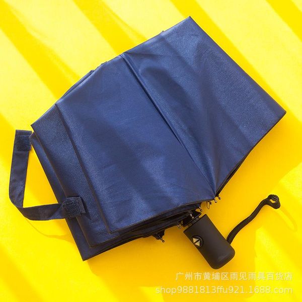 

umbrellas umbrella male women's solid automatic uv protection folding