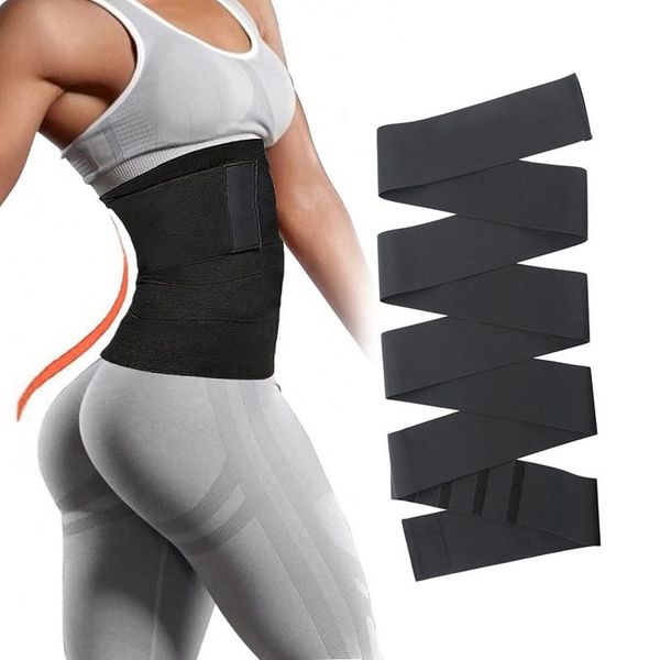 

waist support 3-6m snatch me up wrap bandage strap band postpartum body tummy shaper trainer belt women slimming sheath, Black;gray