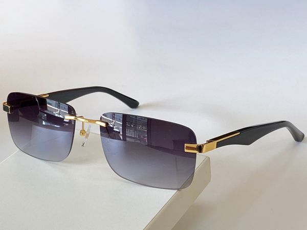 

artis new fashion sunglasses with uv protection for men and vintage square frameless popular come with case classic sunglasses, White;black