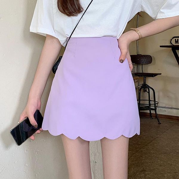 

skirts 2021 summer lady mini skirt circle women, Black