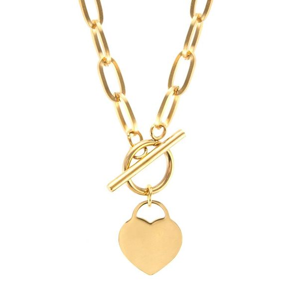 

pendant necklaces women trendy jewelry mirror blank heart necklace stainless steel choker collares de moda boho joli collier gift, Silver