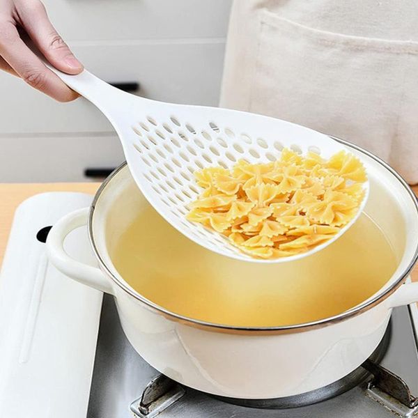 

spoons 35x14cm japanese style colander plastic dumpling slotted skimmer with handle tablespoons kitchen gadget home