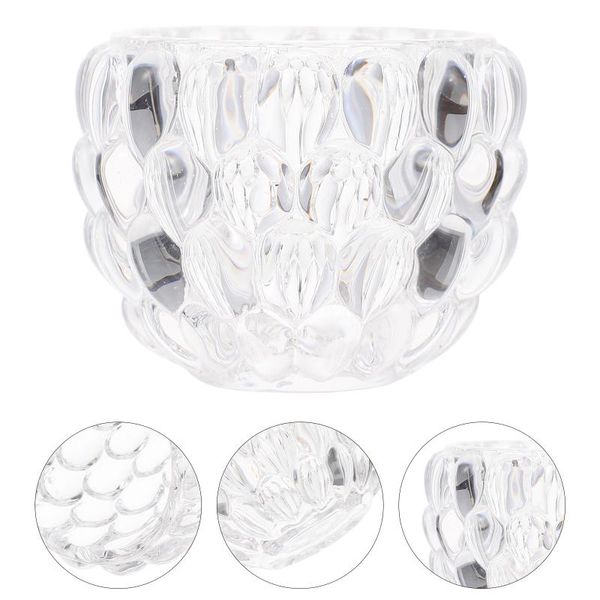 

candle holders 2pcs water drop glass crystal cups wedding decors