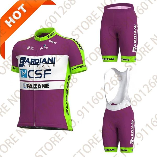 

racing sets 2021 team bardiani csf cycling jersey set summer riding clothing road bike bicycle bib shorts conjunto maillot ropa ciclismo, Black;blue