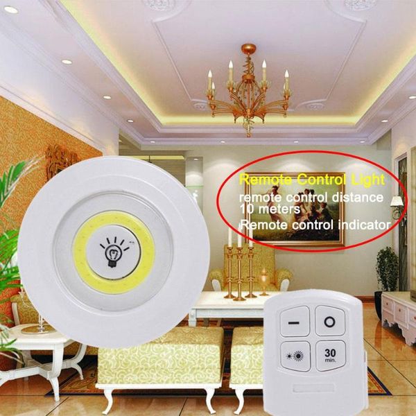 

cob remote control pat light touch switch cabinet light wireless night touch corridor
