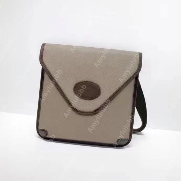 Vintage askılı çanta kaplan lüks tasarımcı çantaları erkek göğüs cebi Çapraz Vücut Çantaları Klasik Dokuma Colorway Ayarlanabilir omuz askıları 598604