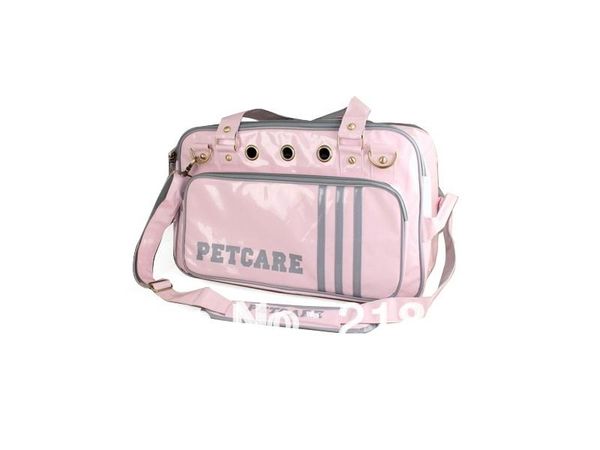 

pink color design polyester webbing pet dogs carrier bag dogs fashion bag