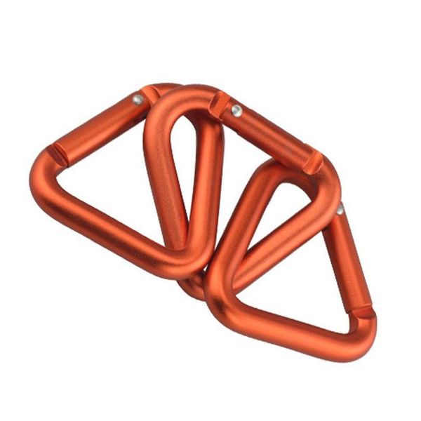 

5pcs outdoor camping equipment triangle carabiner camping hunting equipment outdoor survival kit lock mu jllpfg
