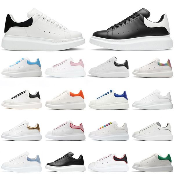 

shoes men shoe designer women leather lace up platform oversized sole white black pink red outline mens womens luxury velvet suede casual