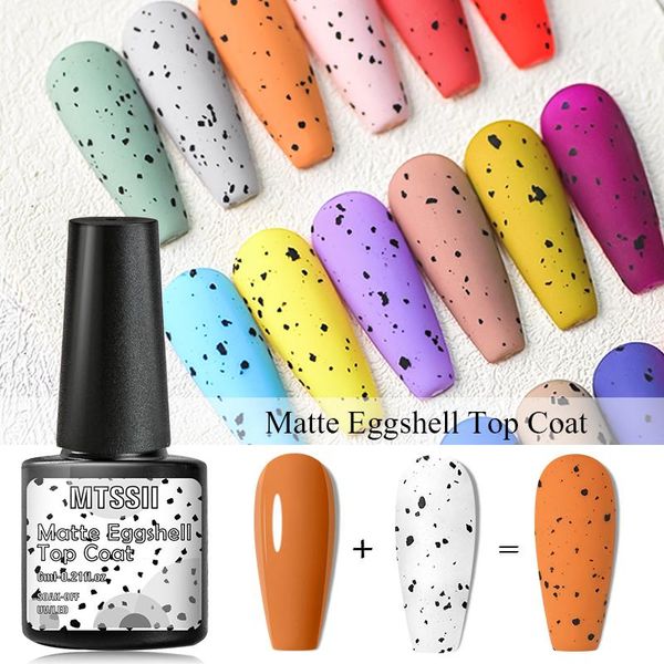 

nail gel mtssii 6ml polish matte eggshell effect varnishes for nails art hybrid design coat kit, Red;pink