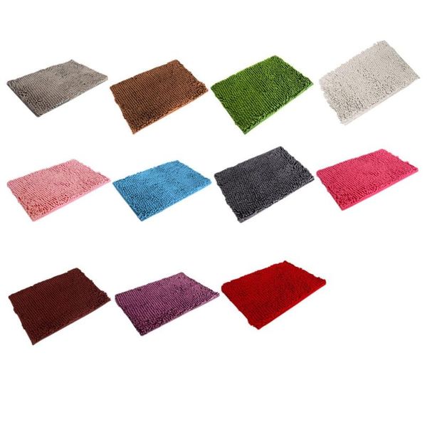 

bath mats 40#soft microfibre shaggy non slip absorbent mat bathroom shower rugs carpet tools