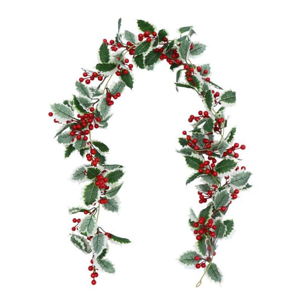 

decorative flowers & wreaths 1pc xmas artificial plant rattan pendant vivid
