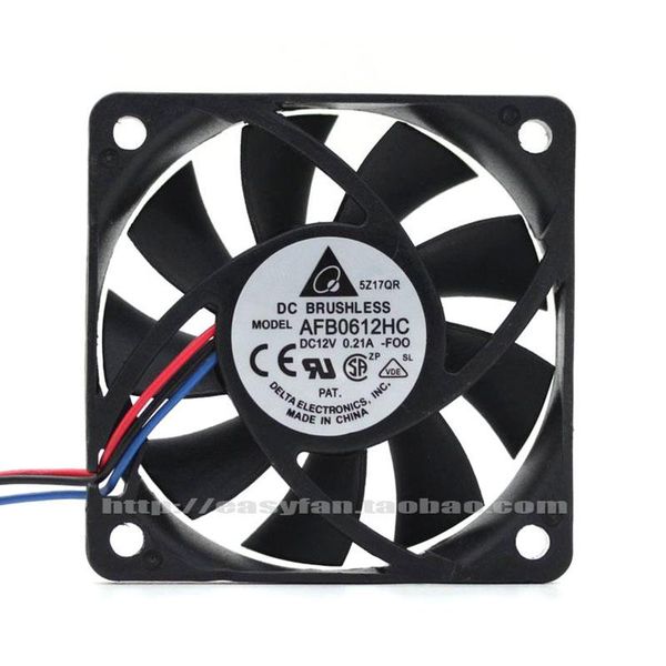 

fans & coolings delta afb0612hc 12v 6013 6cm double ball small case cpu speed measuring cooling fan 60Ã60Ã13mm cooler