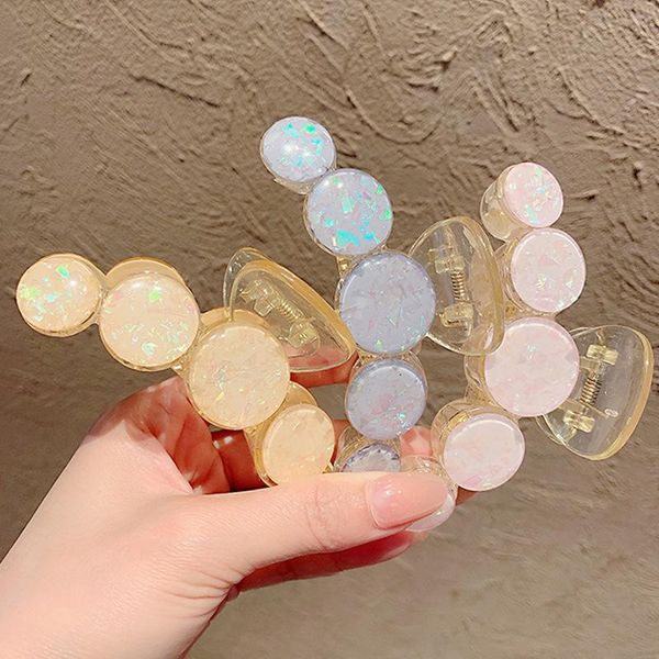 

hair accessories fashion for women lady elegance crab plastic ponytail clips