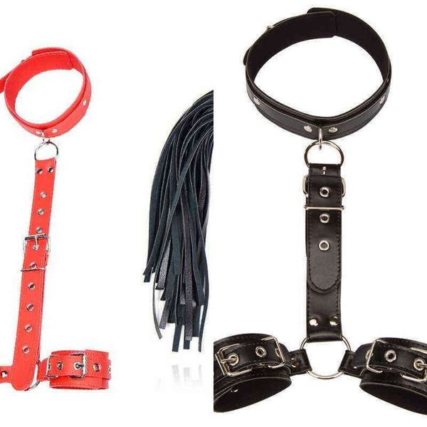 Brinquedos adultos nxy smlove brinquedos sexuais eróticos para casais mulher y bdsm bondage algemas pescoço colar de chicote escravo acessórios 1217