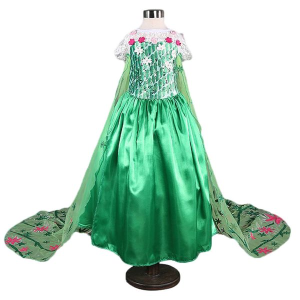 

women's princess halloween party dress, fancy, green, Red;yellow