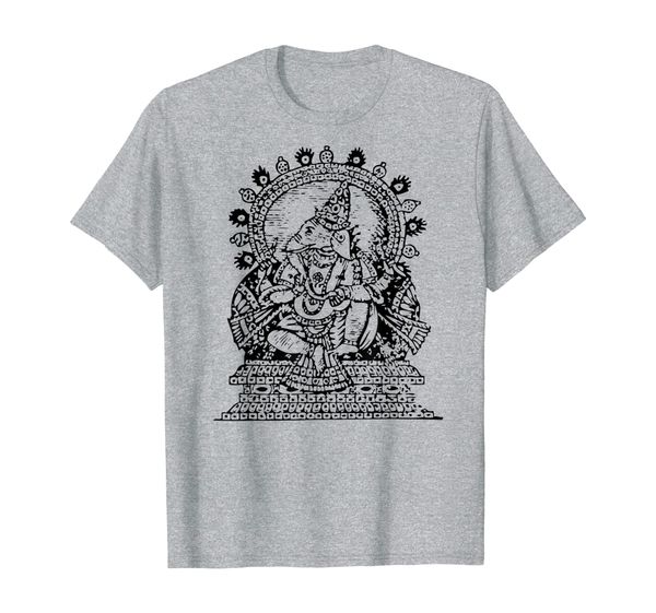 

ganesh t-shirt black drawing ganesh tee shirt, White;black